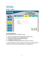 Preview for 22 page of D-Link Express EtherNetwork DNS-120 Manual