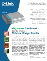 Предварительный просмотр 1 страницы D-Link Express EtherNetwork DNS-120 Specifications