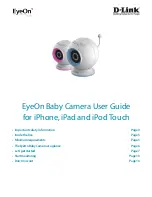 D-Link EyeOn Baby User Manual предпросмотр