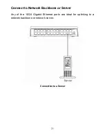 Предварительный просмотр 21 страницы D-Link GO-SW-16G Manual