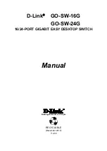 D-Link GO-SW-24GE Manual предпросмотр