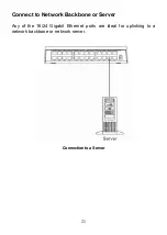 Предварительный просмотр 21 страницы D-Link GO-SW-24GE Manual