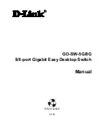 Предварительный просмотр 1 страницы D-Link GO-SW-8G Manual