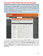 Preview for 42 page of D-Link i2eye DVC-1000 Product Manual