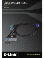 D-Link KVM-121 Install Manual предпросмотр