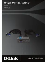 D-Link KVM-221 Quick Installation Manual preview