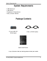 Preview for 2 page of D-Link KVM-221 Quick Installation Manual