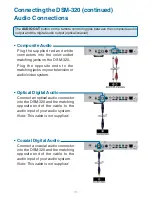 Предварительный просмотр 31 страницы D-Link MediaLounge DSM-320 Manual