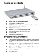 Предварительный просмотр 7 страницы D-Link MediaLounge DSM-320 User Manual