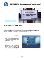 Preview for 17 page of D-Link MediaLounge DSM-320RD Quick Install Manual