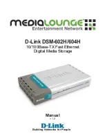 Preview for 1 page of D-Link MediaLounge DSM-602H User Manual