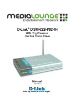 D-Link MediaLounge DSM-622H User Manual preview
