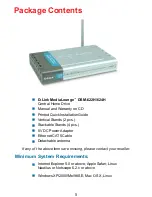 Preview for 5 page of D-Link MediaLounge DSM-622H User Manual