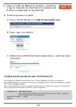 Preview for 23 page of D-Link MyChannel DSM-350 Quick Installation Manual