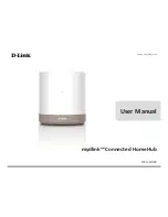 Предварительный просмотр 1 страницы D-Link mydlink DCH-G022 User Manual