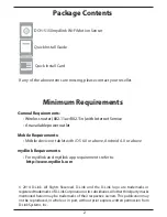 Предварительный просмотр 2 страницы D-Link MyDlink DCH-S150 Quick Install Manual