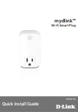 D-Link mydlink DSP-W110 Quick Install Manual предпросмотр