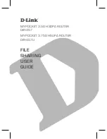 Preview for 1 page of D-Link myPocket DIR-457 File Sharing User Manual