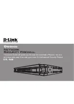 Предварительный просмотр 1 страницы D-Link NetDefend DFL-1600 Quick Manual