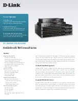Preview for 1 page of D-Link NetDefend DFL-260E Datasheet