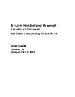 Preview for 1 page of D-Link NetDefend DFL-CP310 User Manual