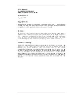 Предварительный просмотр 3 страницы D-Link NetDefend SOHO DFL-160 User Manual