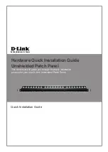 D-Link NPP-5E1BLK243 Hardware Quick Installation Manual preview