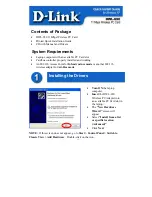 Preview for 1 page of D-Link PCMCIA WIRELESS ASAPTER DWL-650 Quick Install Manual