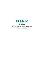 D-Link PCMCIA WIRELESS ASAPTER DWL-650 User Manual предпросмотр