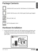 Preview for 3 page of D-Link PowerLine AV2 1000 Quick Installation Manual