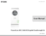 D-Link PowerLine DHP-P601AV User Manual preview