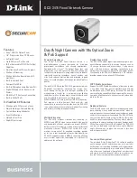 Preview for 1 page of D-Link Securicam DCS-3415 Datasheet