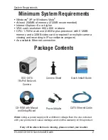 Preview for 2 page of D-Link Securicam DCS-3415 Quick Installation Manual