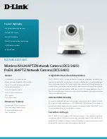 Предварительный просмотр 1 страницы D-Link SECURICAM DCS-5635 Datasheet