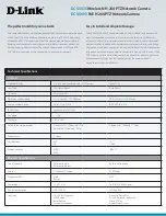 Предварительный просмотр 2 страницы D-Link SECURICAM DCS-5635 Datasheet