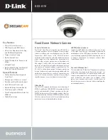 Preview for 1 page of D-Link SECURICAM DCS-6110 Technical Specifications