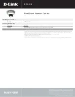 Preview for 3 page of D-Link SECURICAM DCS-6110 Technical Specifications