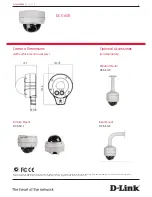 Preview for 3 page of D-Link SECURICAM DCS-6511 Specifications