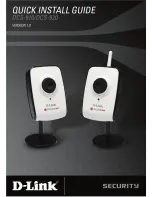 Предварительный просмотр 1 страницы D-Link SECURICAM DCS-910 Quick Install Manual