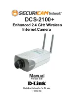 Preview for 1 page of D-Link SECURICAM Network DCS-2100+ Manual