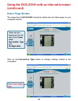 Preview for 35 page of D-Link SECURICAM Network DCS-2100+ Manual