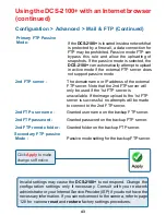 Preview for 43 page of D-Link SECURICAM Network DCS-2100+ Manual