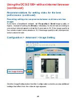 Preview for 49 page of D-Link SECURICAM Network DCS-2100+ Manual