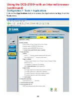 Preview for 55 page of D-Link SECURICAM Network DCS-2100+ Manual