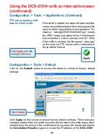 Preview for 58 page of D-Link SECURICAM Network DCS-2100+ Manual