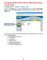 Preview for 59 page of D-Link SECURICAM Network DCS-2100+ Manual