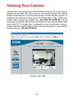 Preview for 32 page of D-Link SECURICAM Network DCS-3220G Manual