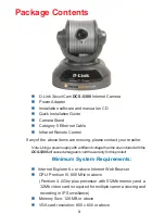 Preview for 3 page of D-Link SECURICAM NETWORK DCS-5300 User Manual