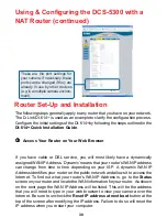 Preview for 30 page of D-Link SECURICAM NETWORK DCS-5300 User Manual