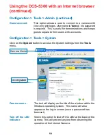 Preview for 54 page of D-Link SECURICAM NETWORK DCS-5300 User Manual